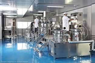 化妝品工廠車間生產(chǎn)現(xiàn)場(chǎng)拍攝